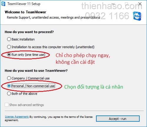 Tải phần mềm teamviewer 11 miễn phí